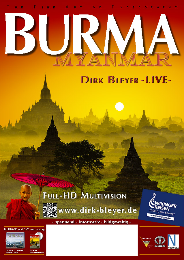 Dirk Bleyer Burma Myanmar Plakat